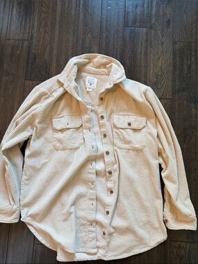 Billabong Cream Corduroy Button-Down Shirt